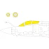 1/48 Blackburn Buccaneer S.2C/D Tface Masking for Airfix kits