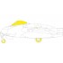 1/48 de Havilland Vampire FB.5/9 Masks for Airfix kits