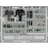 Colour Photoetch for 1/48 Messerschmitt Bf 110G-2 for Revell/Monogram kit