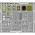 Colour Photoetch for 1/48 Messerschmitt Bf 110G-2 for Revell/Monogram kit