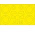 1/32 Fiat CR. 42 Masking Sheet for ICM kits