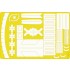 1/32 F-4 Phantom II Useful Areas Paint Mask for Tamiya kit