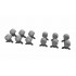 1/48 WWII German AFV Equipment Set Part 2 (6 Accessory Sets)