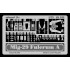 Photoetch for 1/72 Mikoyan-Gurevich MiG-29A Fulcrum for Italeri kit