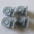 1/35 M48 and Magach 1/2 Ventilator Base Variant 1 (4pcs)