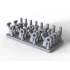 1/35 US Post War Tanks Hooks with Pins Set for 2 Vehicles