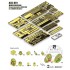 Upgrade Set 1/35 Steam Locomotive BR86 DRG for Trumpeter kit #00217
