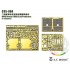 Photoetch for 1/35 WWII German Tiger I Late Production for Dragon kit