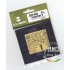 Photo-etched parts for 1/35 WWII German Panther F for Dragon kit