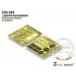 Photo-etched parts for 1/35 WWII German Panther F for Dragon kit
