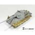 1/35 WWII German King Tiger (Porsche Turret) Detail Set for Dragon kit