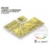 Photo-etched parts for 1/35 WWII US Army M4A1 DV Mid Tank for Dragon kit #6404