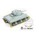 Photo-etched parts for 1/35 WWII US Army M4A1 DV Mid Tank for Dragon kit #6404