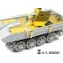 1/35 WWII German 7.5cm PaK 40/4 Auf RSO for Dragon kit #6640