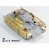 1/35 WWII German PzKpfw.IV Ausf.J Schurzen Late version Detail Set for Dragon Smart kit
