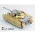 1/35 WWII German PzKpfw.IV Ausf.J Schurzen Late version Detail Set for Dragon Smart kit