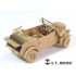 1/35 WWII German Kubelwagen Type 82 Detail-up Set for Tamiya kit