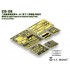 1/35 WWII US Light Tank M24 Chaffee (early) Detail-up Set for Bronco kit #35069