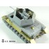 1/35 WWII German Flakpanzer IV "Ostwind" Photo-Etched Detail set for Dragon 6550 kit