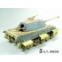 1/35 WWII German KING TIGER Porsche Turret Basic Detail Set for Meng Model