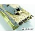 1/35 WWII German KING TIGER Porsche Turret Basic Detail Set for Meng Model