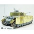 1/35 WWII German PzKpfw.IV Ausf.H Zimmerit Schurzen (Mid) for Dragon Smart kits