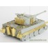 1/72 WWII German Tiger I Late Production Detail-up set for Dragon kit