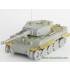 1/72 WWII German Tiger I Late Production Detail-up set for Dragon kit