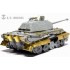 1/72 WWII German King Tiger (Porsche Turret) Detail-up set for Dragon 7254 kit