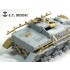 1/35 WWII German Stug.IV Schurzen/Skirts set for Dragon Smart kit