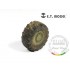 1/35 US Army LAV Weighted Road Wheels (Wide) for Trumpeter kit