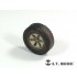 1/35 Technical Pick-up Truck Weighted Road Wheels for Meng Model kit VS-004