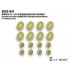 1/35 Russian BTR-60PB Upgraded APC Weighted Road Wheels (x8) for Trumpeter 01545 kit