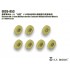 1/35 Russian BM-21 Grad Multiple Rocket Launcher Road Wheels for Trumpeter kit (7pcs)