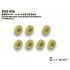 1/35 Russian URAL-4320 Truck Weighted Road Wheels for Trumpeter kit (Resin, 7pcs)