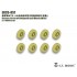 1/35 Russian BTR-80 APC Weighted Road Wheels (Wide, 8pcs)
