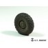1/35 Russian BTR-80 APC Weighted Road Wheels (Wide, 8pcs)