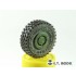 1/35 Modern US MK.23 MTVR Cargo Truck Weighted Road Wheels for Trumpeter kit