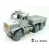 1/35 Modern US MK.23 MTVR Cargo Truck Weighted Road Wheels for Trumpeter kit