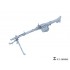 1/16 WWII German MG34t Machinegun (3D Printed)