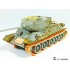 1/35 Soviet T-34 500mm Width Cast Links (Type 1942) Workable Track (3D Printed)