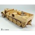 1/35 WWII German SdKfz.9 18t FAMO Sagged front Wheels & Workable Track for Tamiya kits