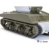 1/35 WWII US Army M4 Sherman T48 w/duck bill (Type 2) Workable Track (3D Printed)