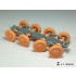 1/35 WWII German SdKfz.234 Large Diameter Weighted Wheels Type.8 for Dragon kits