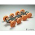 1/35 WWII German SdKfz.234 Large Diameter Weighted Wheels Type.8 for Dragon kits