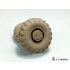 1/35 15U175 TEL of RS-12M1 Topol-M ICBM Complex Sagged Wheels for Trumpeter Kit