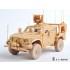 1/35 US Army M1278 Heavy Carrier-General Purpose (JLTV-GP) Sagged Wheels for Trumpeter Kit