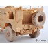 1/35 US Army M1278 Heavy Carrier-General Purpose (JLTV-GP) Sagged Wheels for Trumpeter Kit