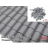 1/35 WWII Roof Tiles Pantile Type