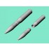 1/35 WWII German 75mm SprgrPatr 34 Standard HE Ammo set for KwK 40/StuK 40 L/43 & L/48